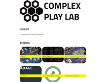 Tablet Screenshot of complexplay.org